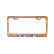 Trout Bum License Plate Frame - Brown Trout (6580596473879)